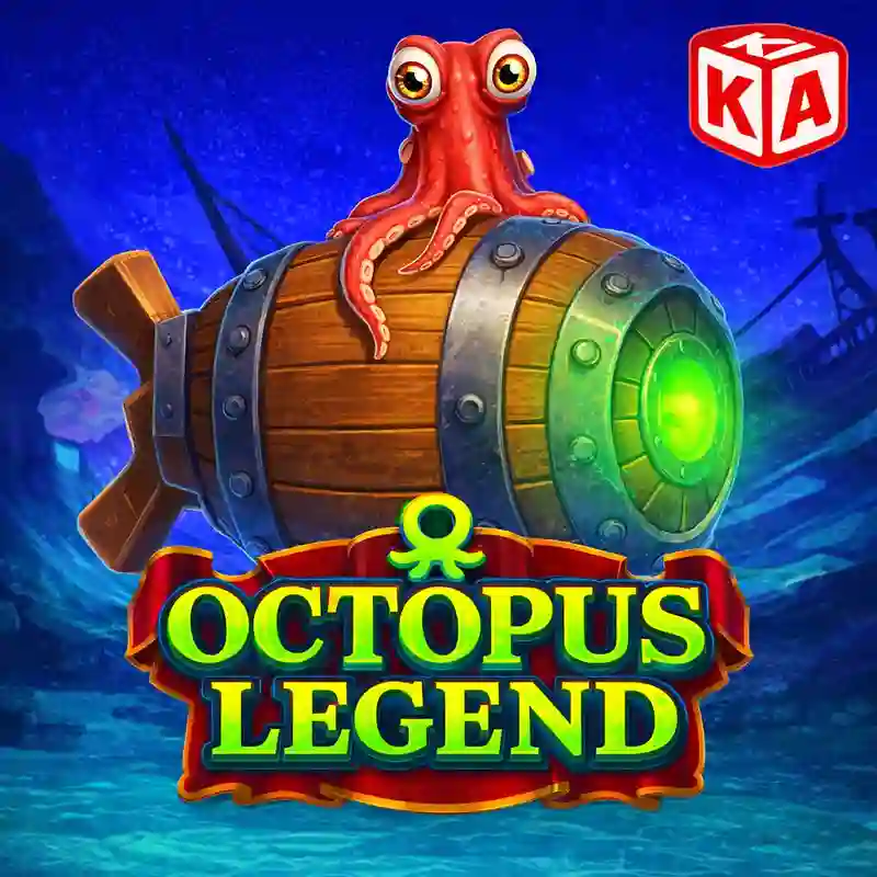 Octopus Legend Game Logo